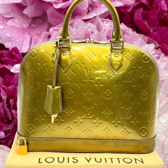 Louis Vuitton Gold Vernis Alma PM EUC! - Picture 7 of 7